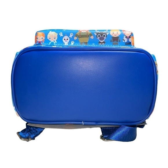 Loungefly Disney Frozen Chibi Characters AOP Mini Backpack - Picture 4 of 6
